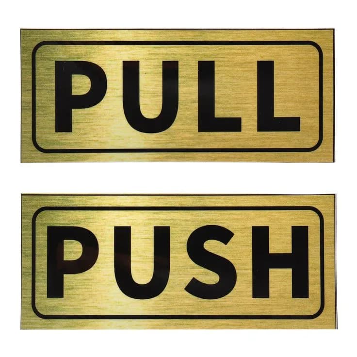 toilet signage